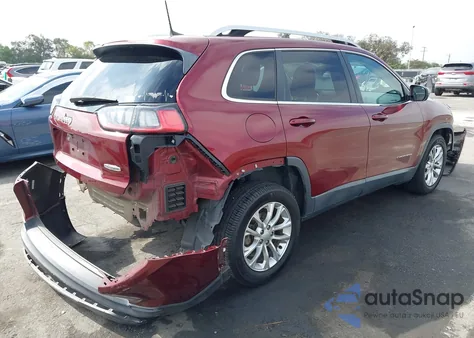 2019 Jeep Cherokee Latitude Fwd из США, поврежденный, VIN 1C4PJLCB9KD247572